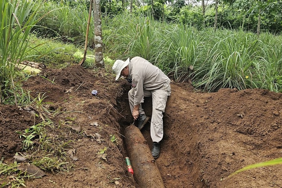 Quảng Trị: Phát hiện và xử lý an toàn 130 vật liệu nổ sót lại sau chiến tranh
